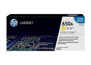 HP 650A yellow original LaserJet toner cartridge (CE272A)