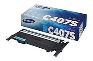 Samsung CLT-C407S Original Toner Cartridge Cyan